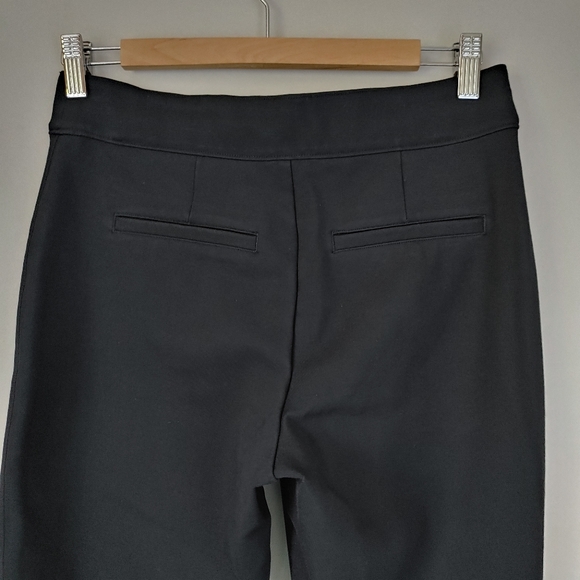SPANX Perfect Fit Ponte Slim Straight Pant Size Medium Black - Picture 13 of 16